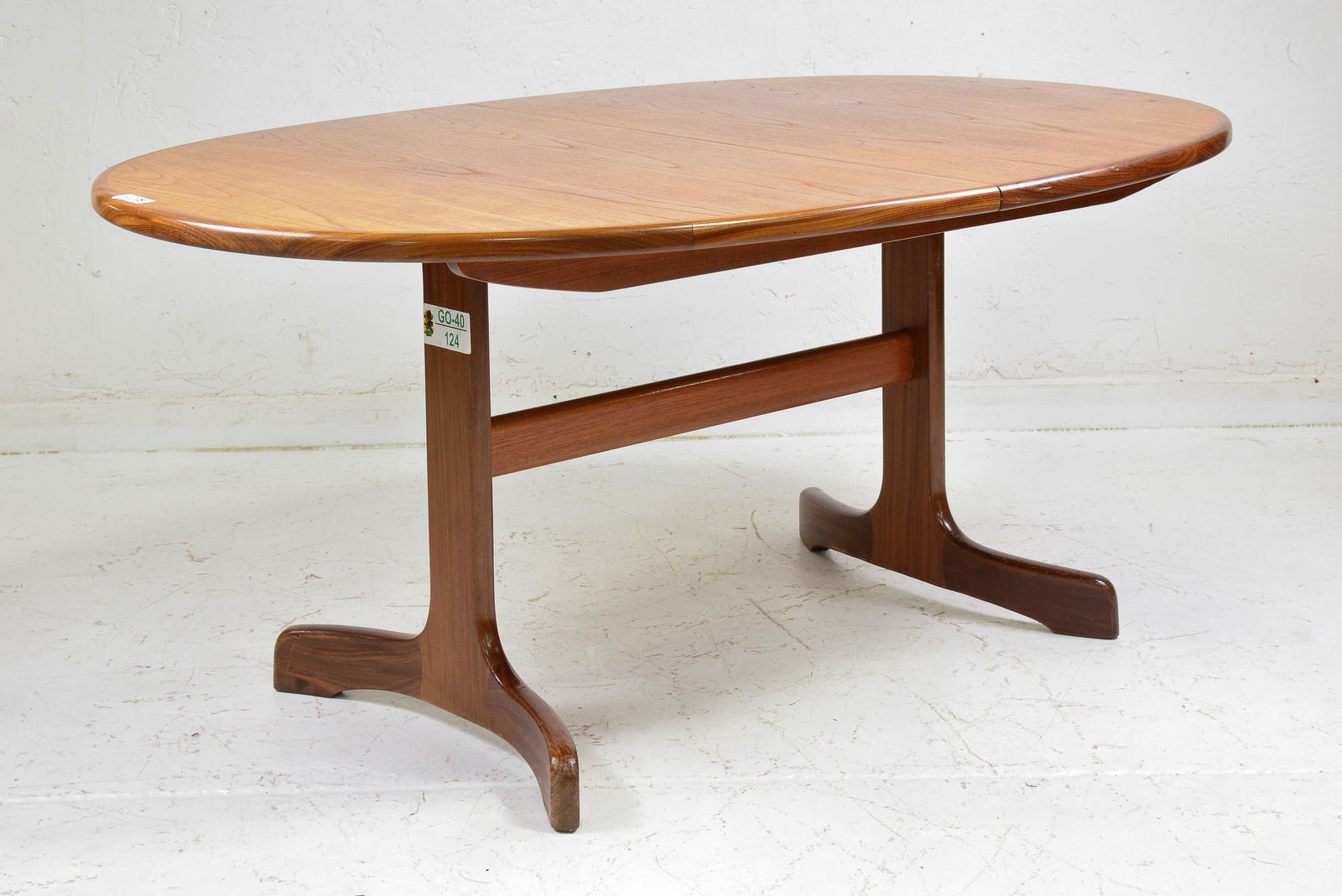 Oval Mid Century Modern Teak Dining Table By G-Plan (1 of 4)
