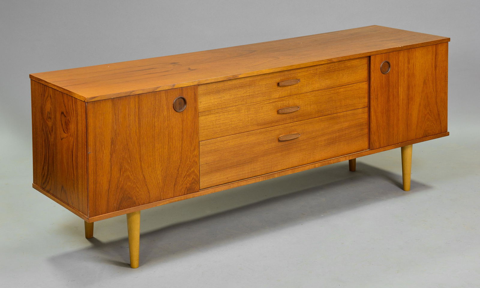 Mid Century Sideboard by Avalon with Sliding Doors (1 of 8)