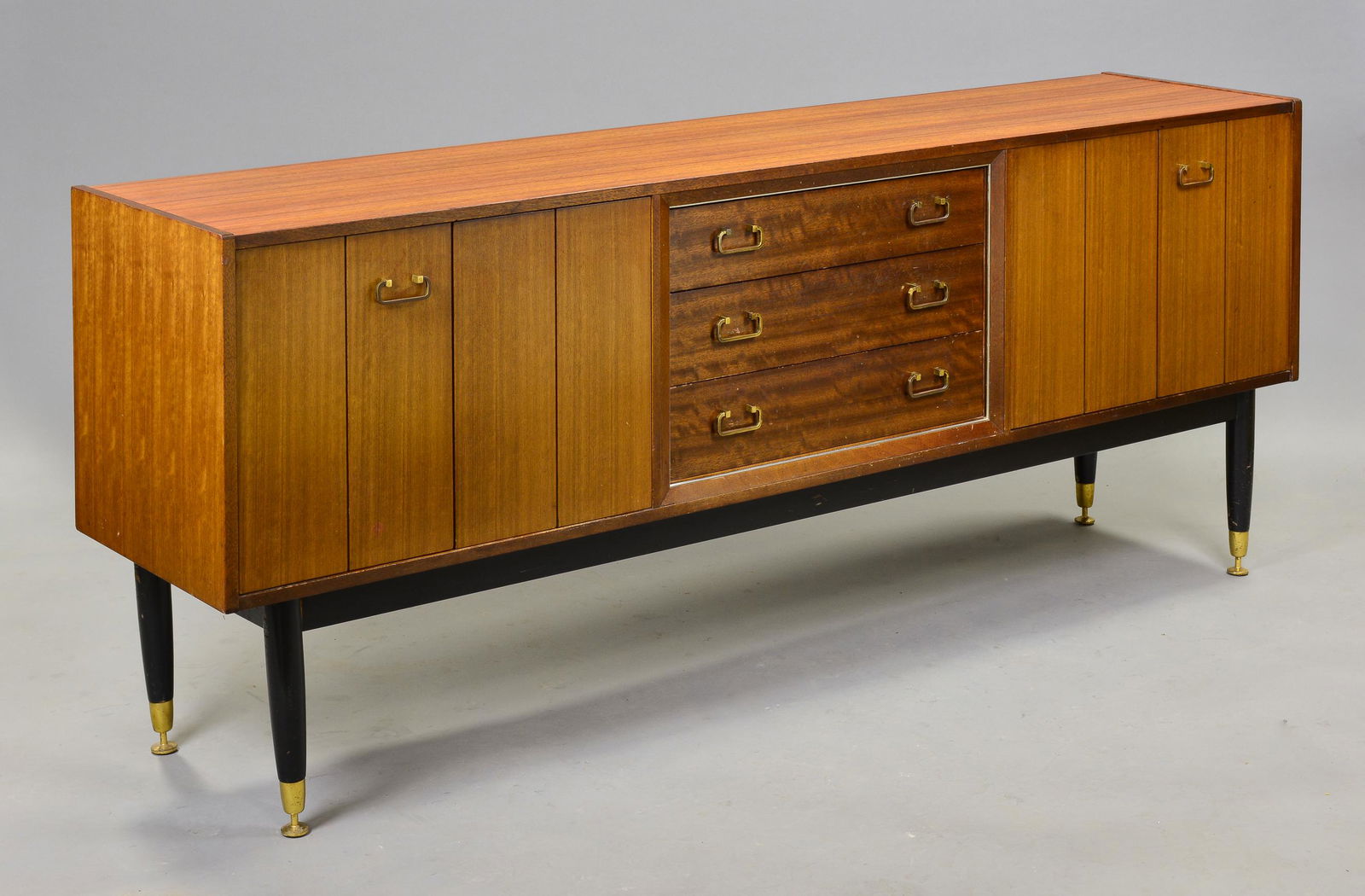 G-Plan Sideboard in Tola Wood with Ebonized Legs (1 of 6)