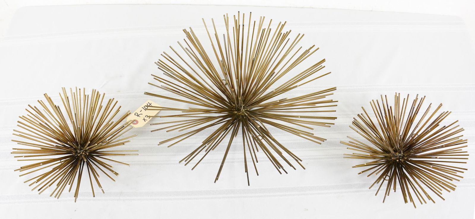 3 Mid Century Modern Style Metal Wall Art (1 of 2)