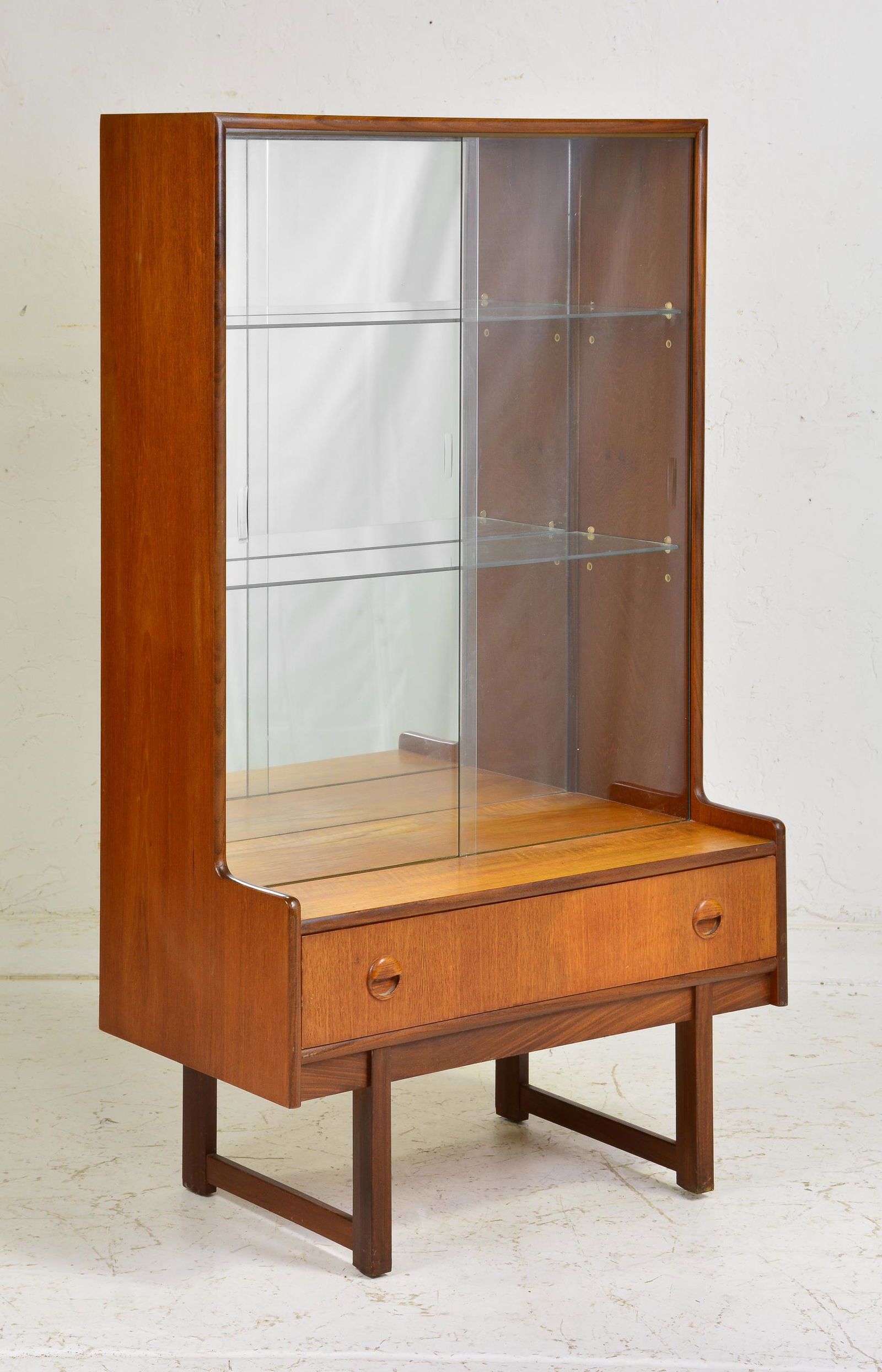 Mid Century Display Cabinet / Bookcase - Turnidge (1 of 4)