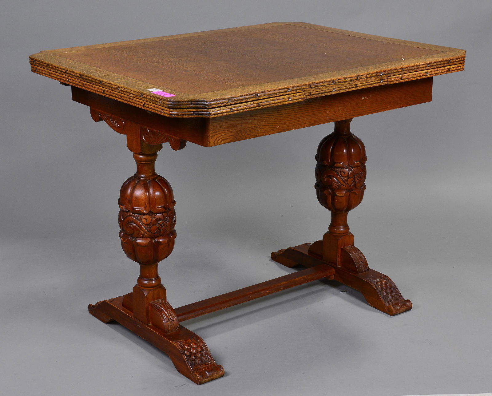 English Oak Draw Leaf Table (1 of 6)