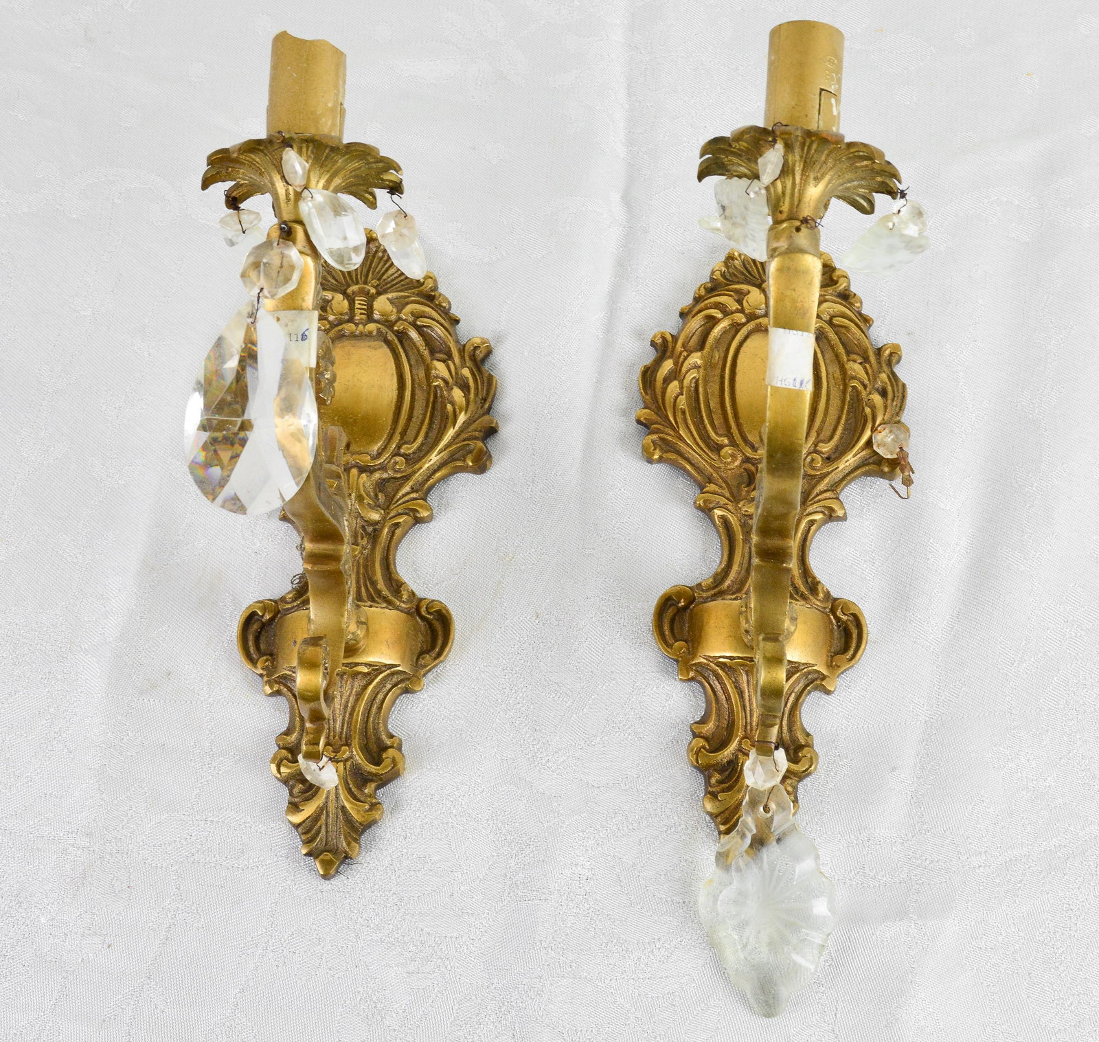 2 Bronze Single Arm Sconces (1 of 3)