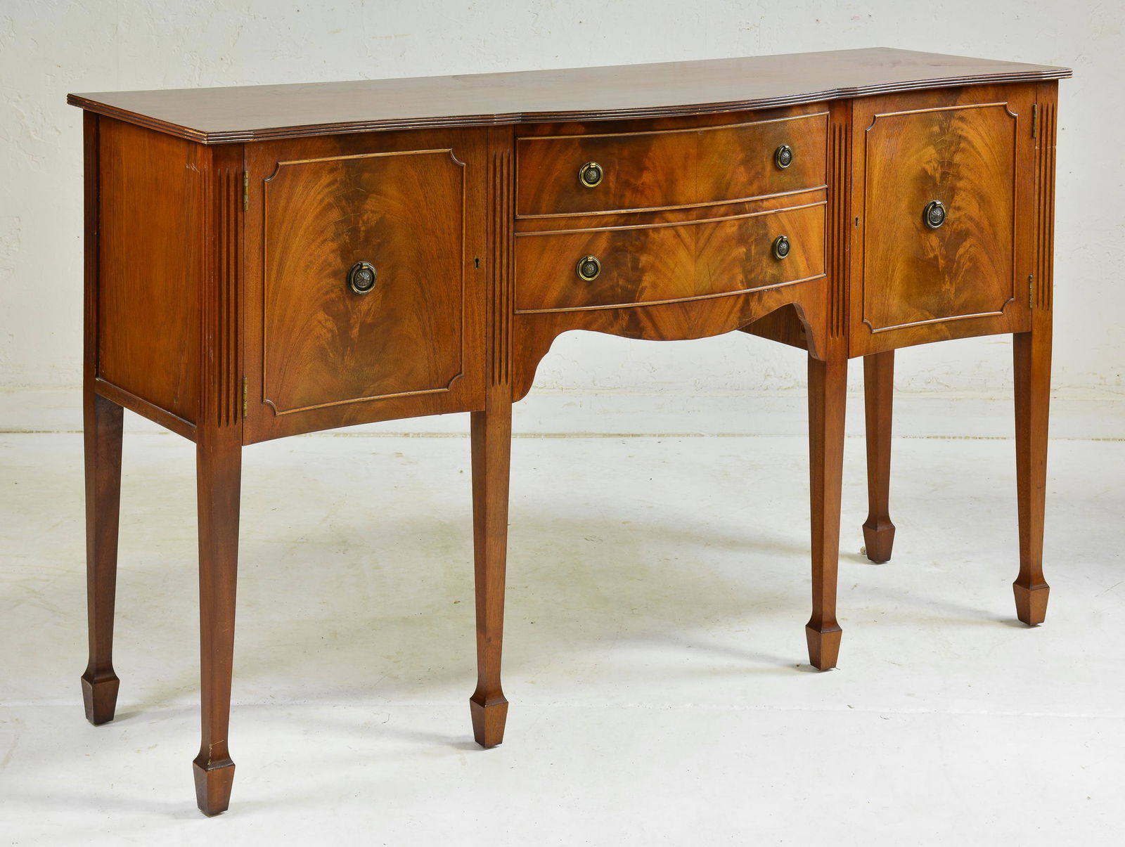 English Mahogany 6 Leg Server / Sideboard (1 of 5)