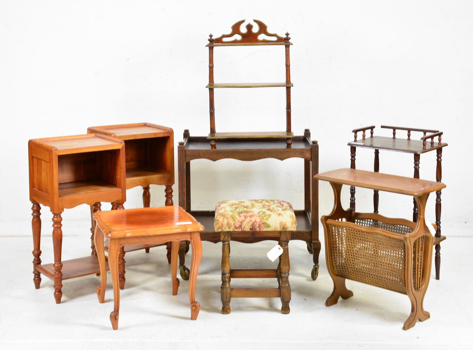 8 French / European Stands, Stools, Trolley, Etc. (1 of 6)