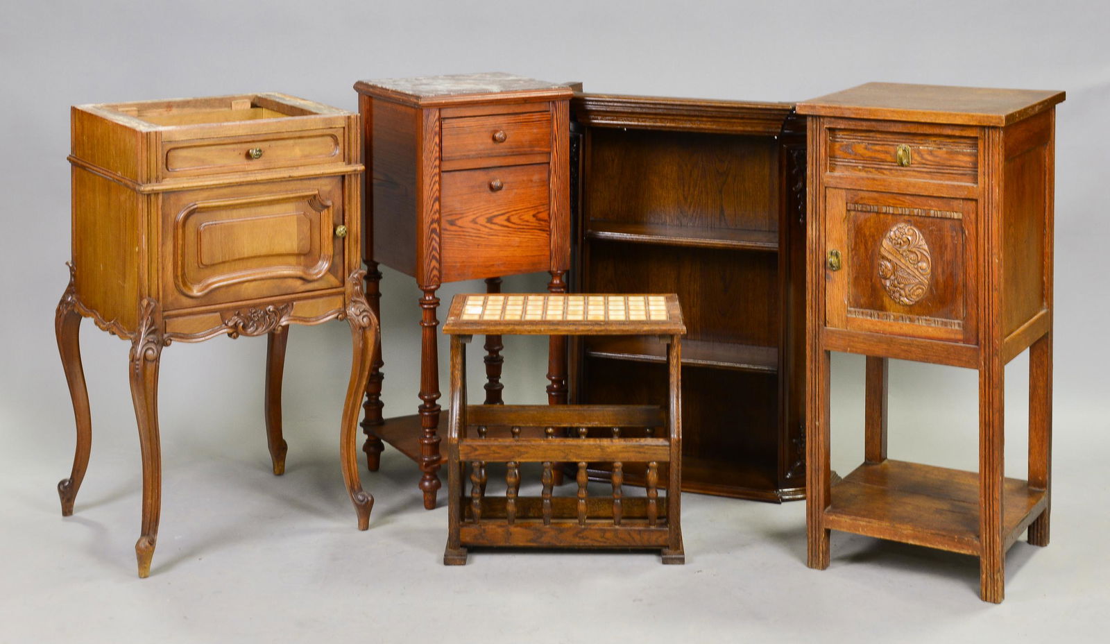 5pcs- European Nightstands, Rack, Etc. (1 of 6)