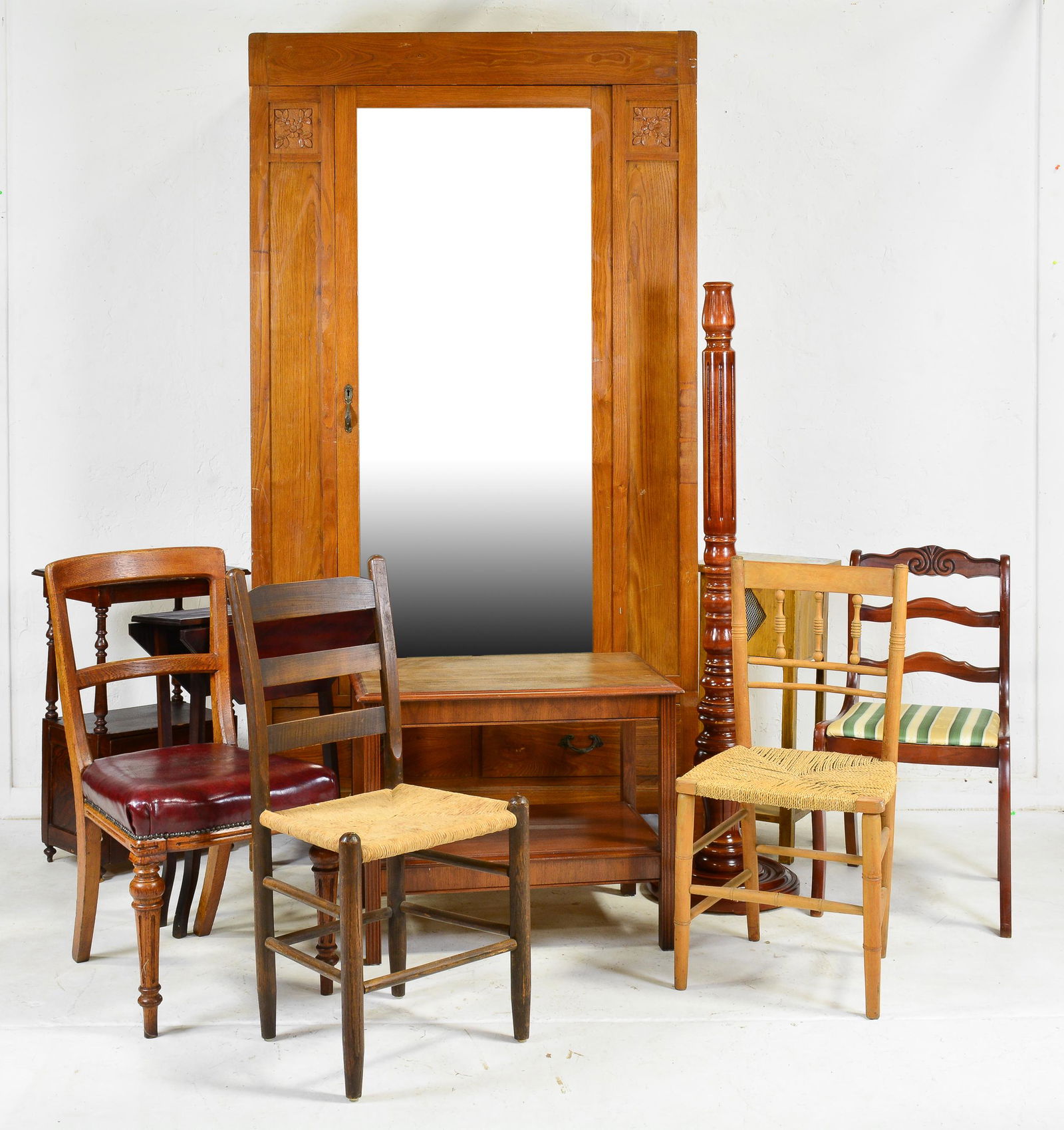 10 Assorted House Hold Furniture - Robe, Chairs, Etc. (1 of 7)