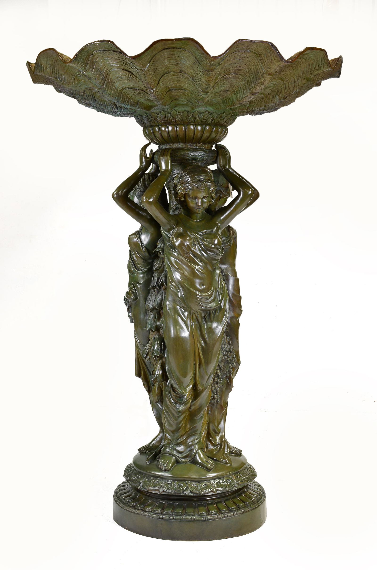 Large 3 Graces Bronze Fountain (1 of 6)