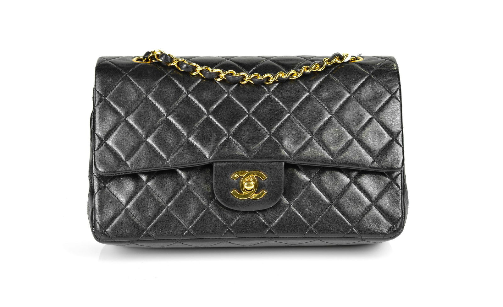 Chanel Classic Double Flap 26  Black  Quilted Lambskin (1 of 6)