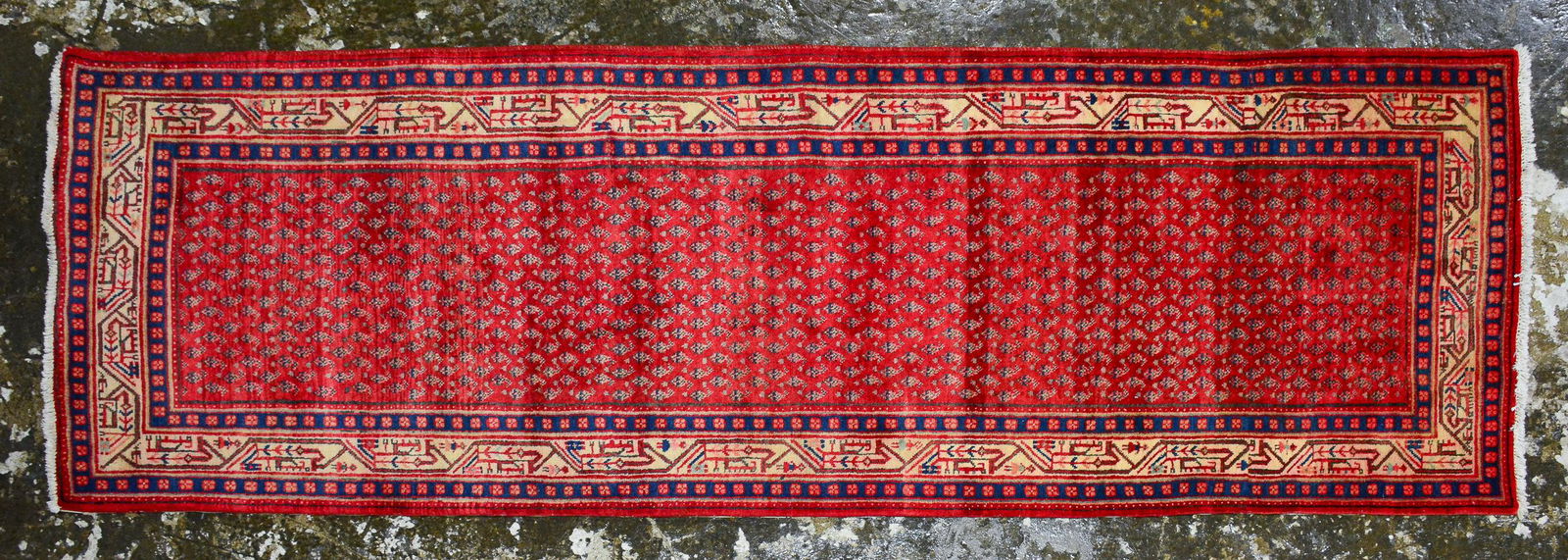 Persian Arak Hand Knotted Rug - 3'7 x 9'10 (1 of 3)