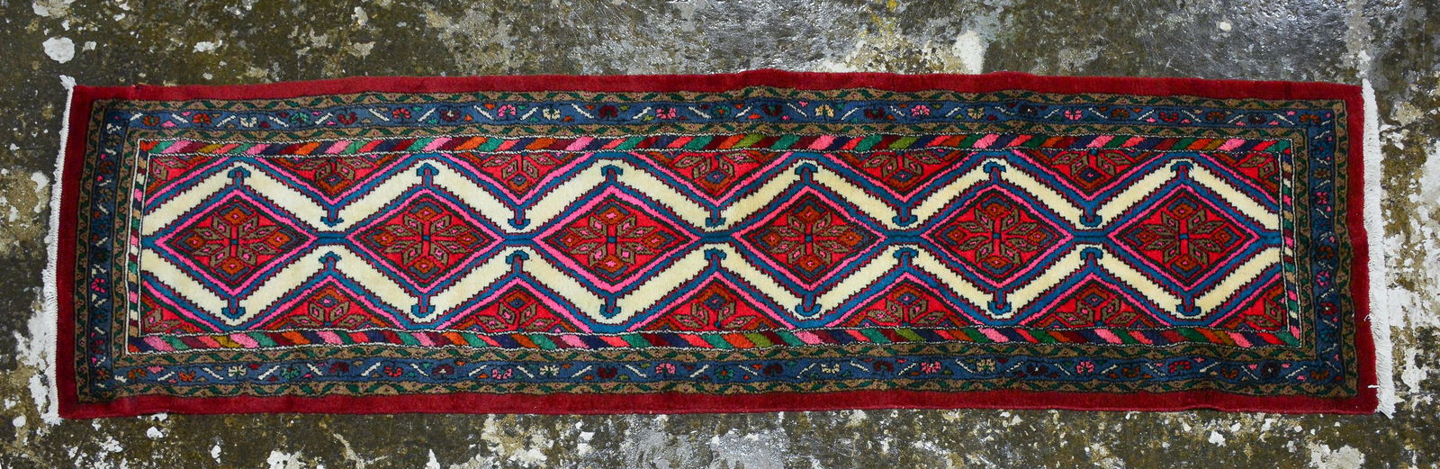 Persian Hamadan Hand Knotted Rug - 2'8 x 9'1 (1 of 3)