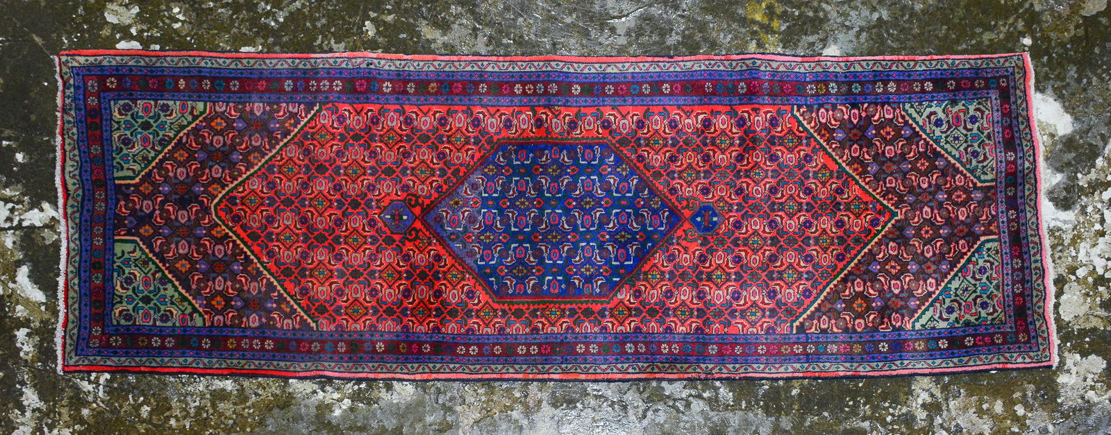 Persian Hand Knotted Gallery Runner Rug - 3'5 x 9 (1 of 3)