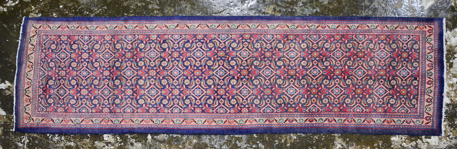 Persian Mahal Hand Knotted Rug - 3'7 x 10'7 (1 of 4)