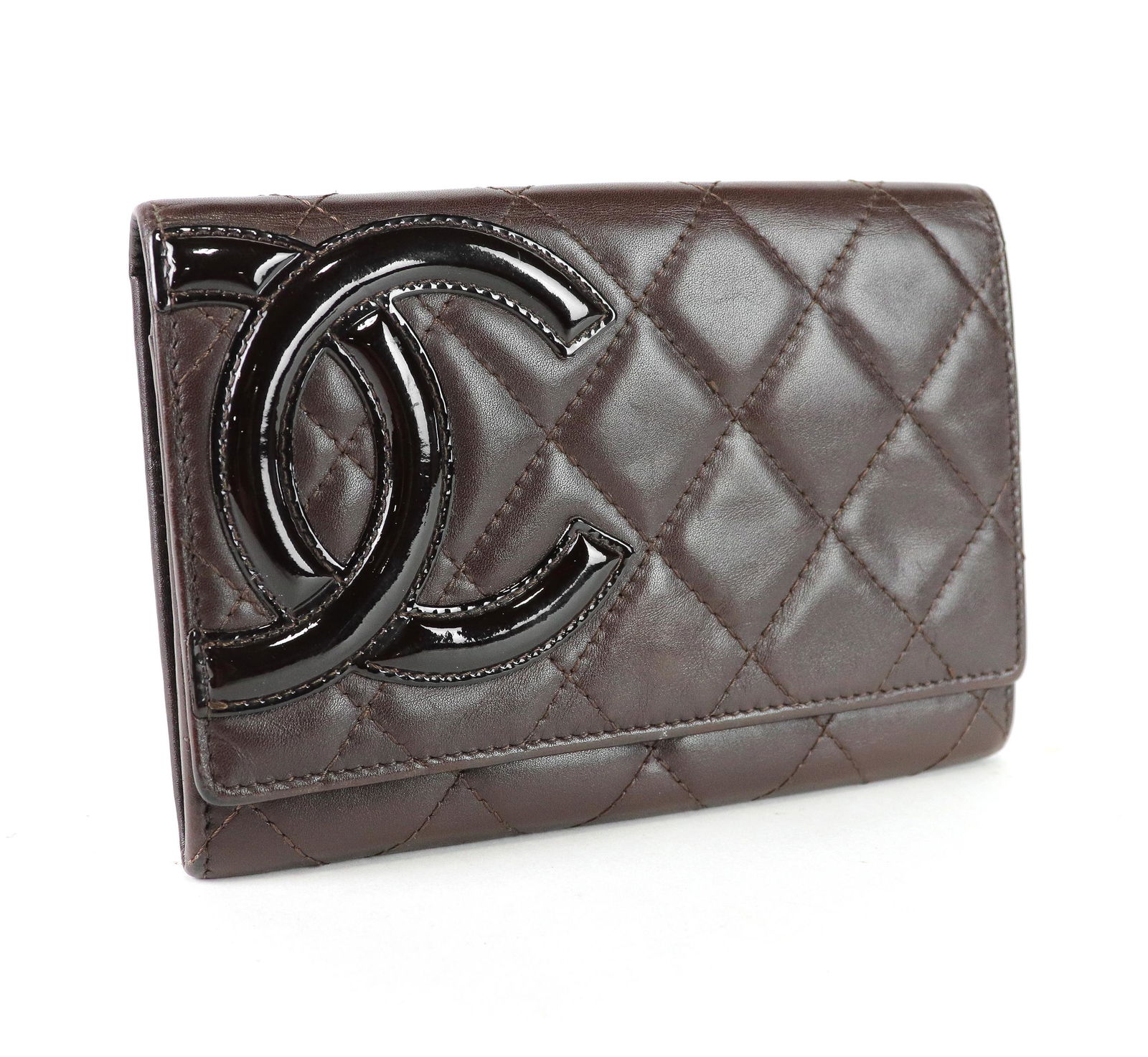 Chanel Cambon Ligne Flap Wallet  in  Quilted Lambskin (1 of 4)