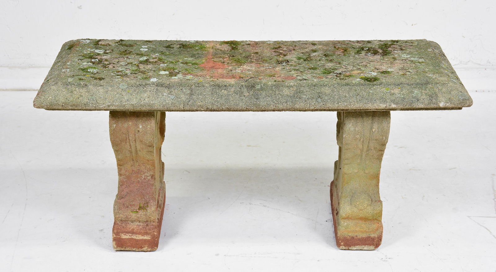 3pc Concrete Garden Bench (1 of 3)