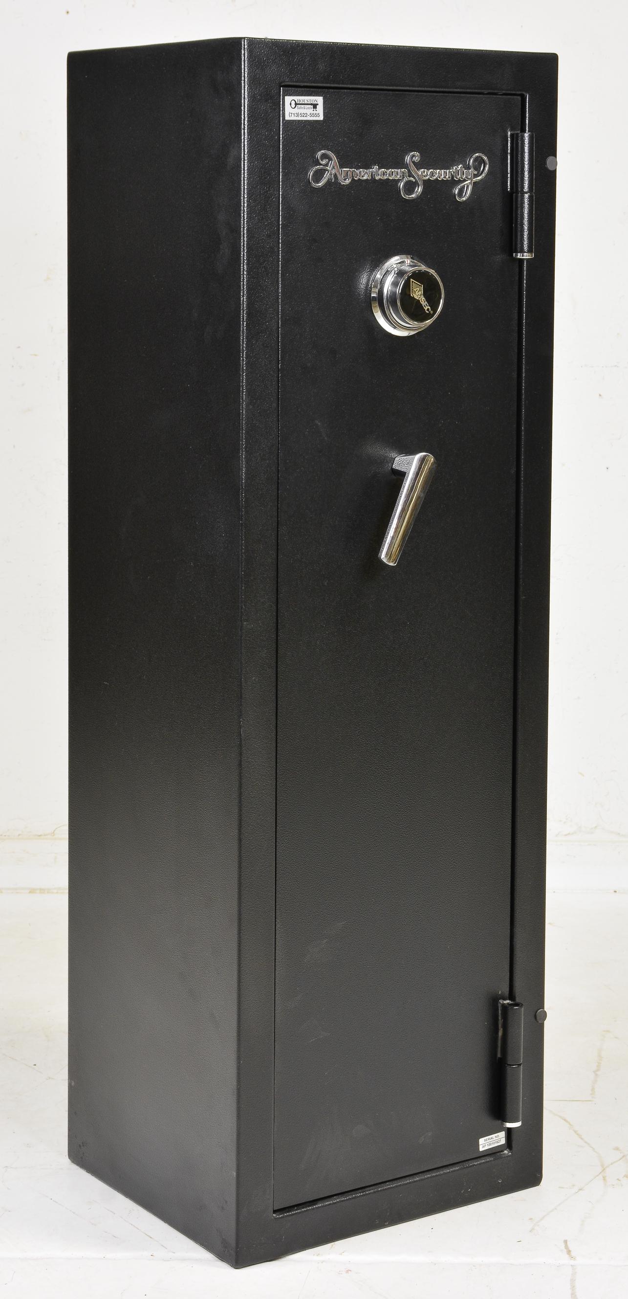 American Security Tall Combination Lock Safe #2 (1 of 3)