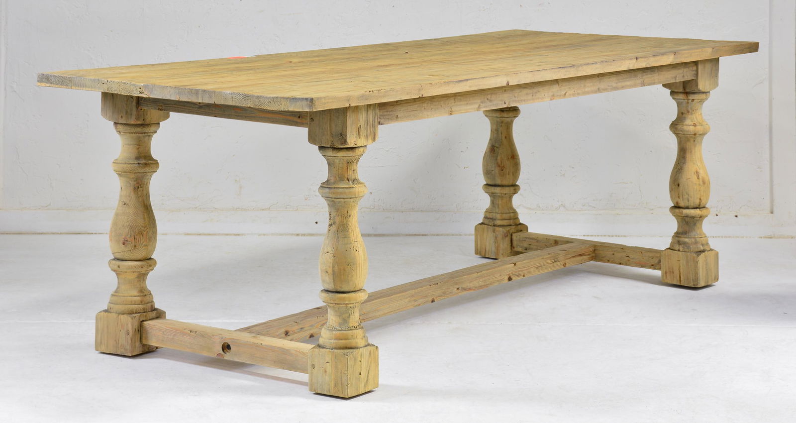New Item, Coastal Twin Baluster Farm Table (1 of 5)