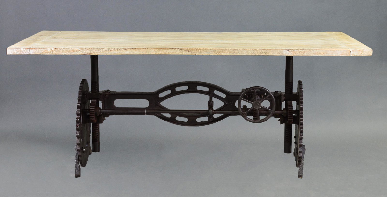 New Item, Large Industrial Iron Base Table (1 of 5)