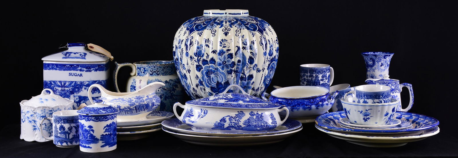Assorted Collection Of Blue & White / Delft China (1 of 7)