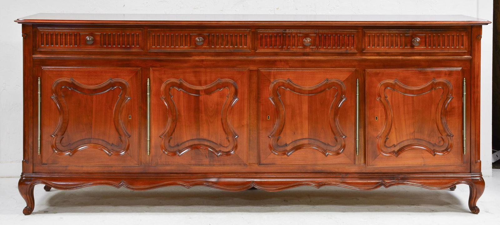 Large 4 Drawer 4 Door Server / Sideboard (1 of 6)