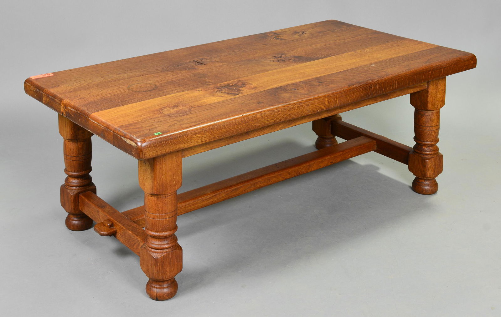 Large Farm House Style Oak Coffee Table (1 of 4)