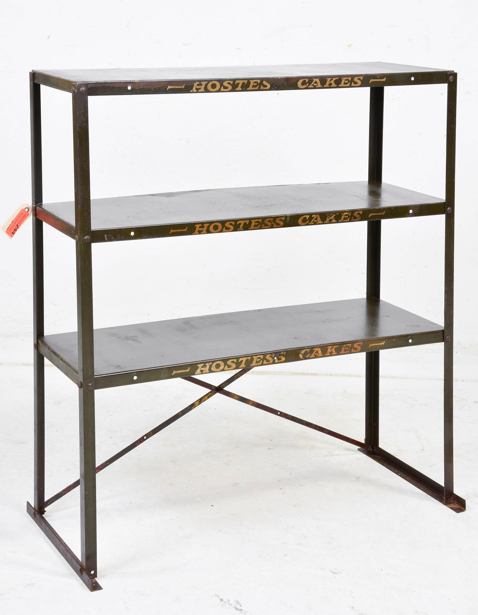 Hostess Cakes 3 Tier Metal Shelf (1 of 4)