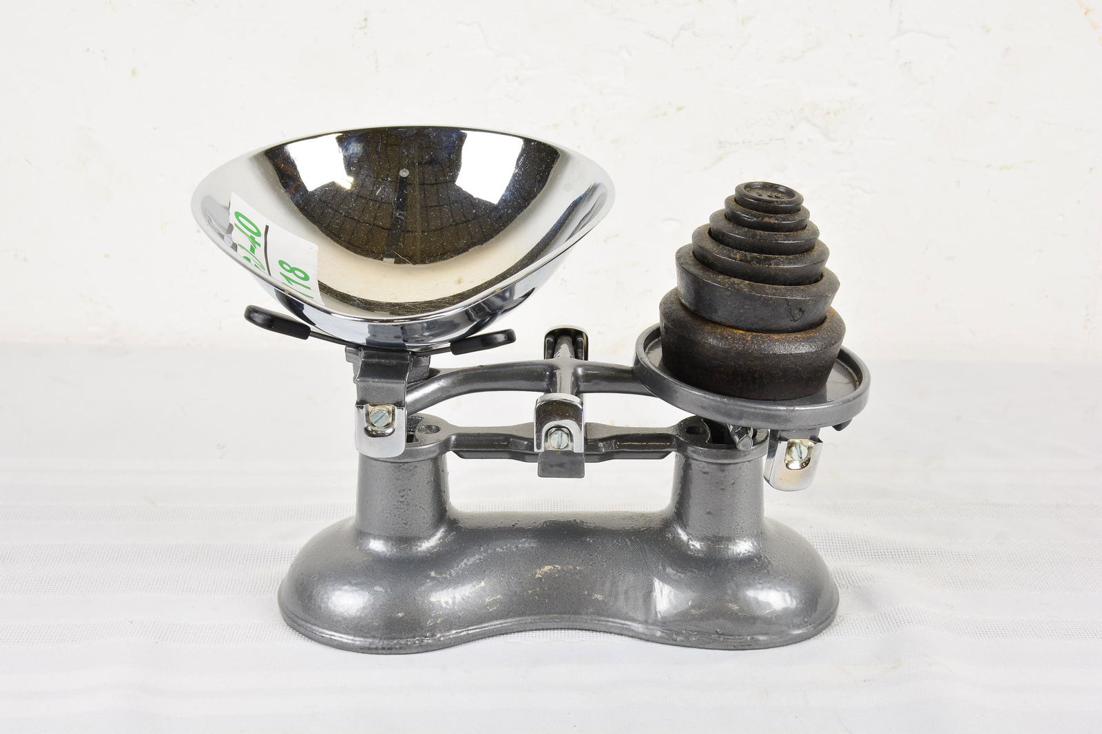 Grey British Balance Scale with Weights (1 of 2)