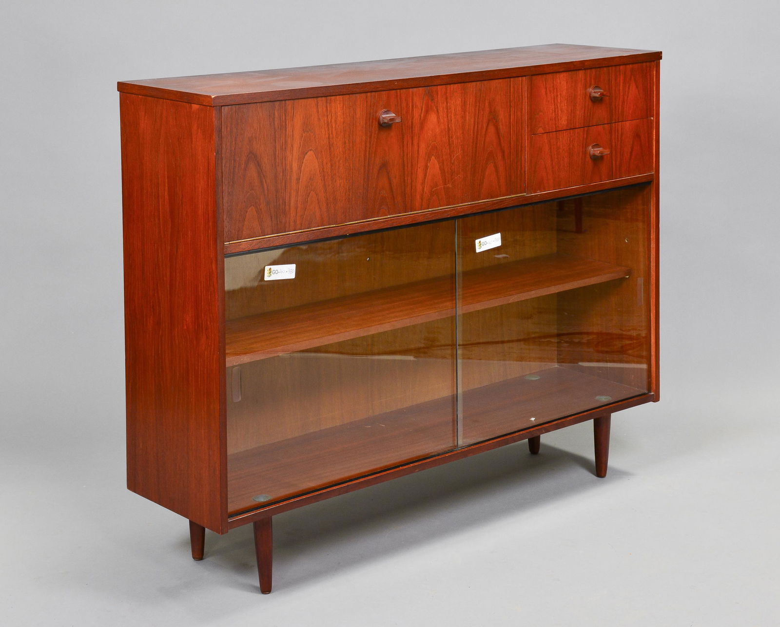 Mid Century Modern Bookcase / Desk #1 (1 of 7)