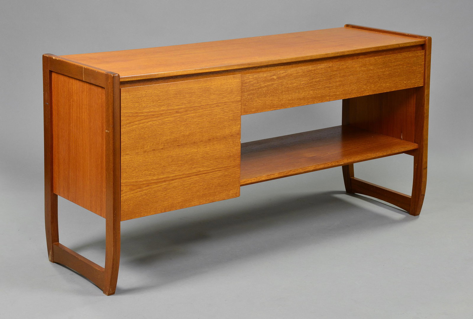 Mid Century Modern Record / Media Cabinet (1 of 7)