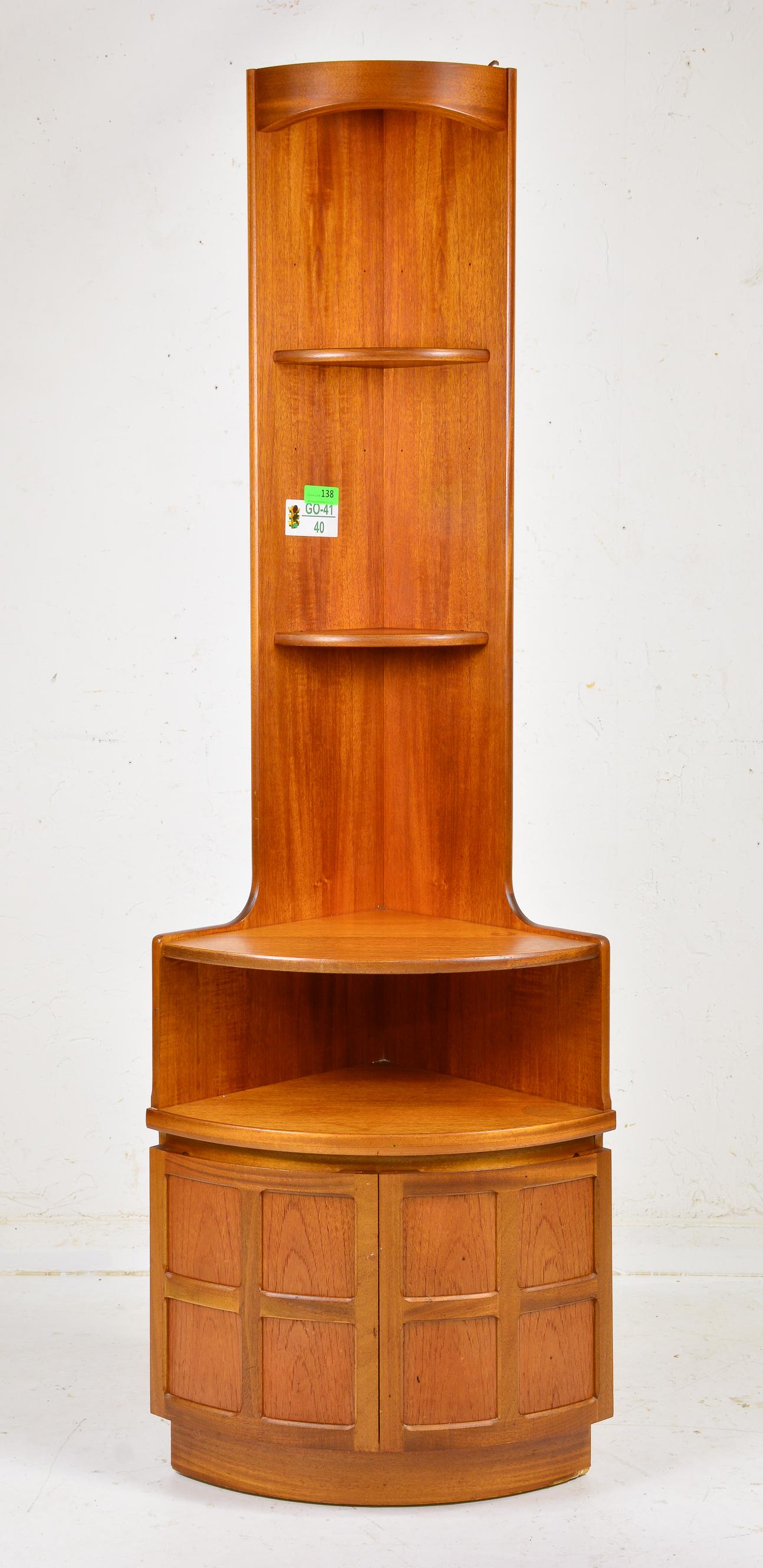 Mid Century Corner Cabinet - Nathan (1 of 4)