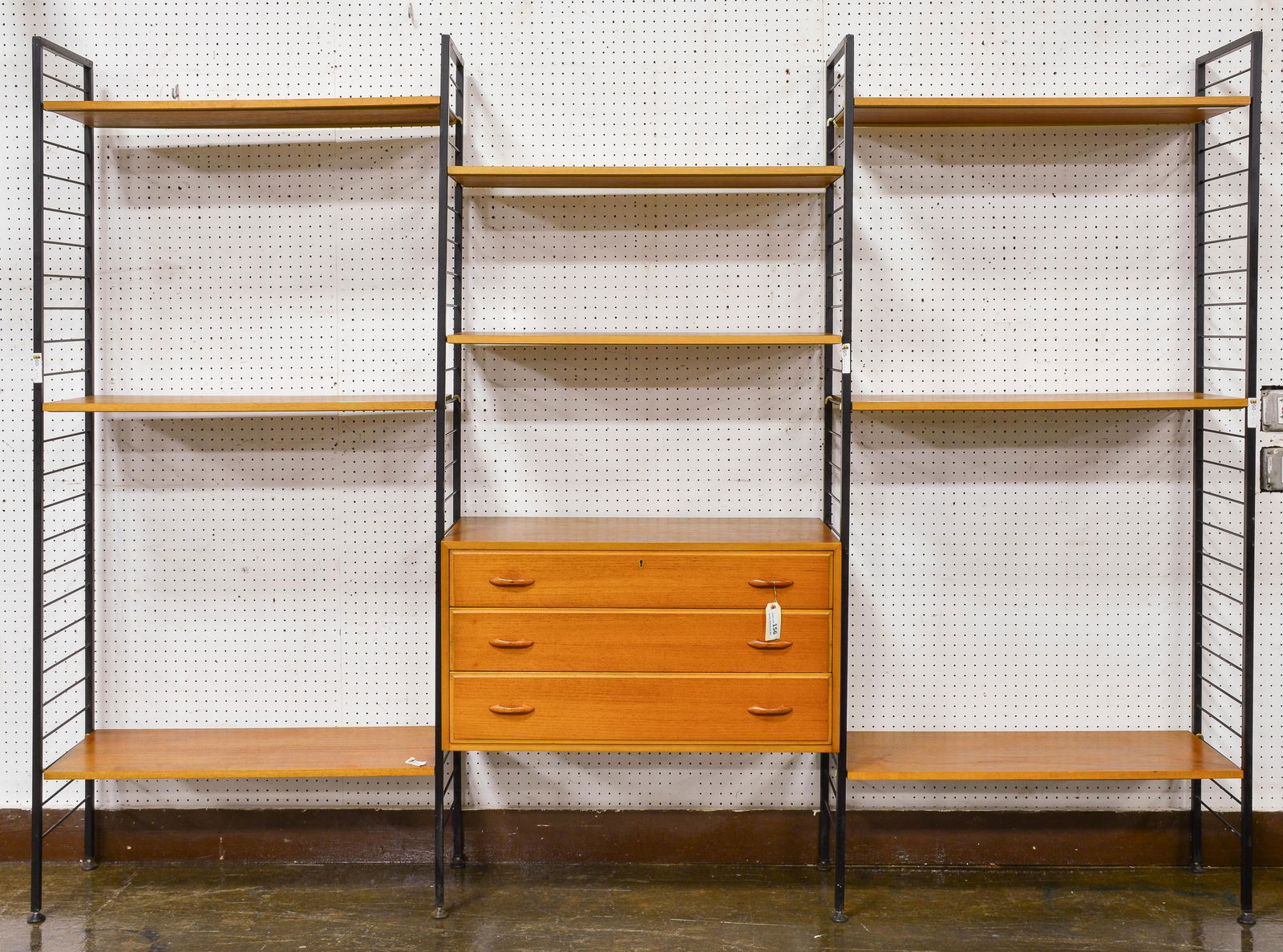 3 Bay Mid Century Wall Unit / System By Ladderax (1 of 4)
