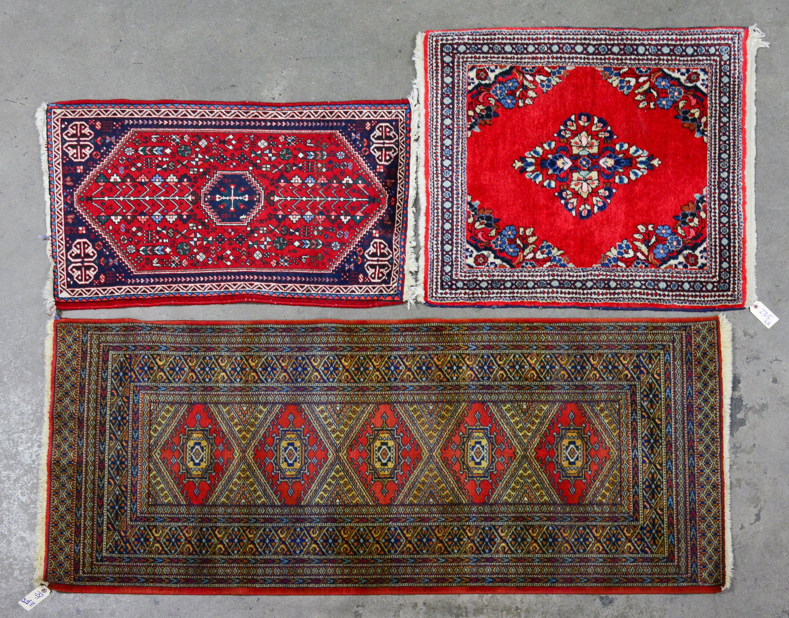 3 Assorted Rugs from a European Estate - 3'6 x 2'1 (1 of 7)
