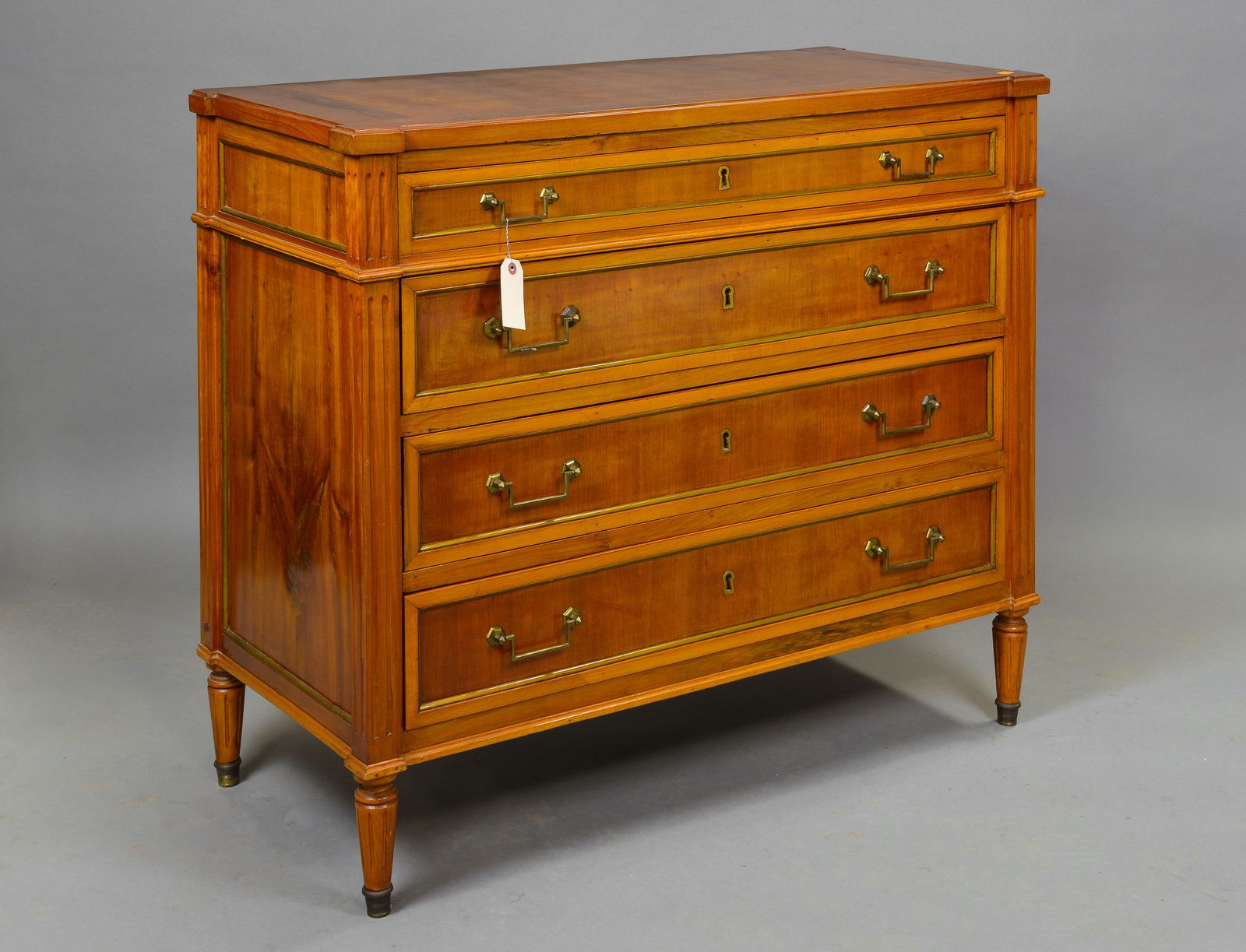 Louis XVI Style 4 Drawer Chest (1 of 4)