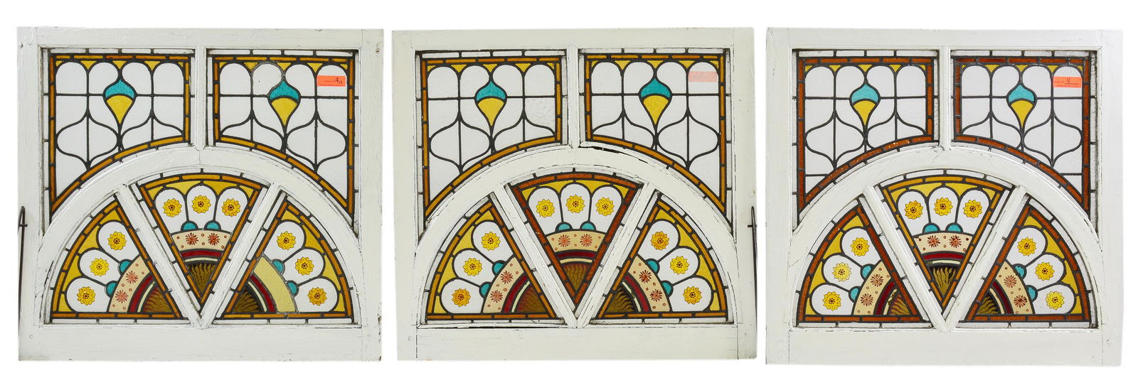 3 Large British Stained Glass Windows (1 of 7)