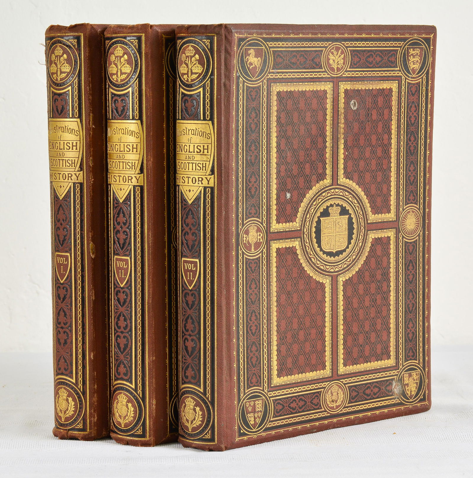 3 vol. Illustrations of English & Scottish History (1 of 3)