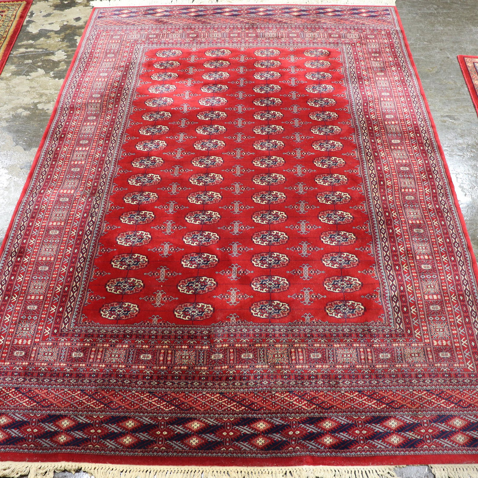 Red Room Size Rug #2- 10'5 x 6'7 (1 of 3)