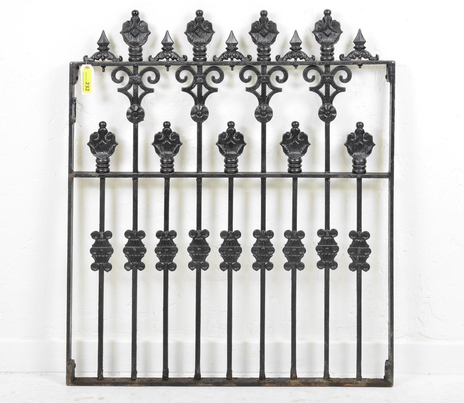 Black Painted Iron Gate / Panel (1 of 2)