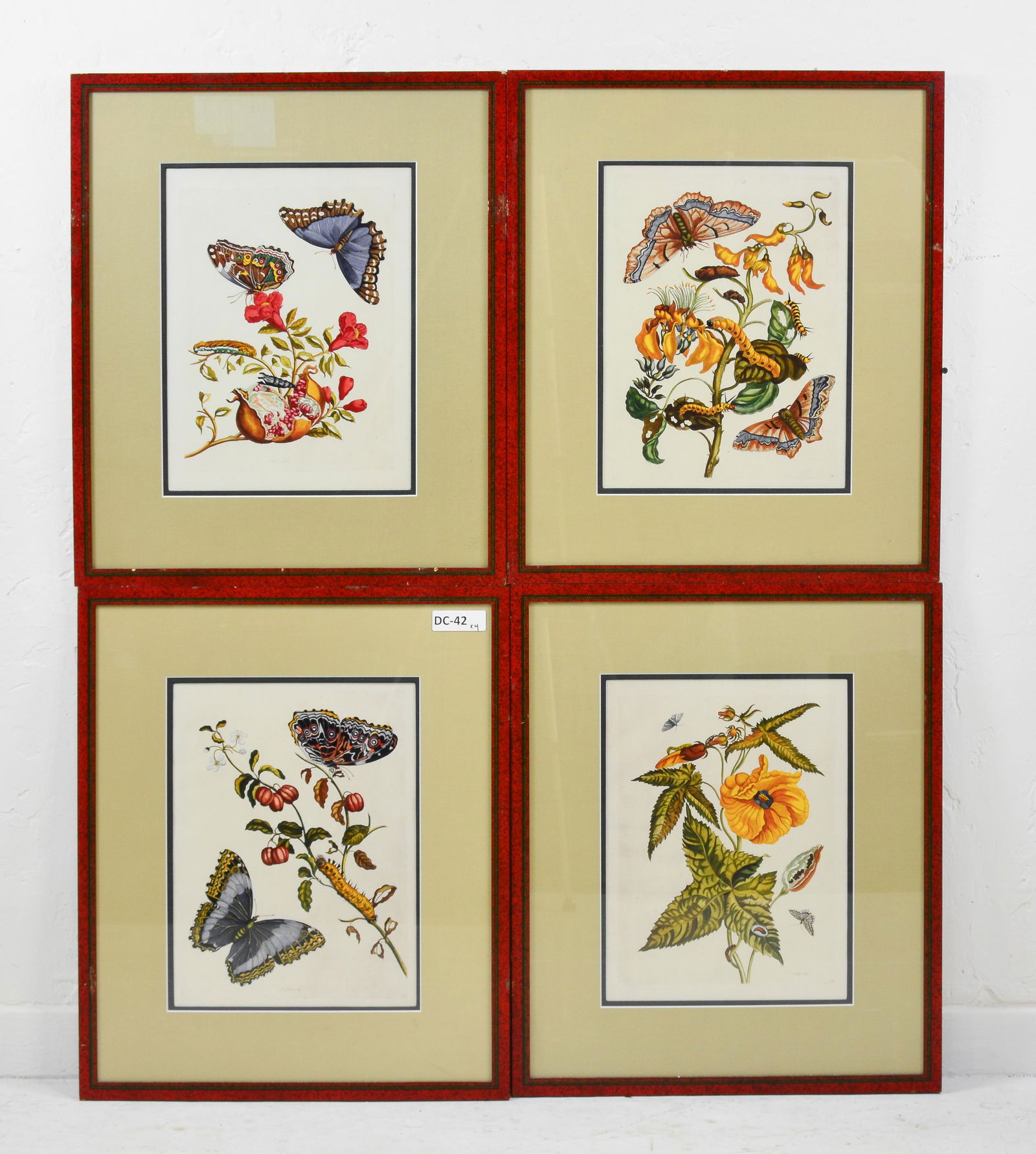 4pcs Framed Butterfly Art (1 of 5)