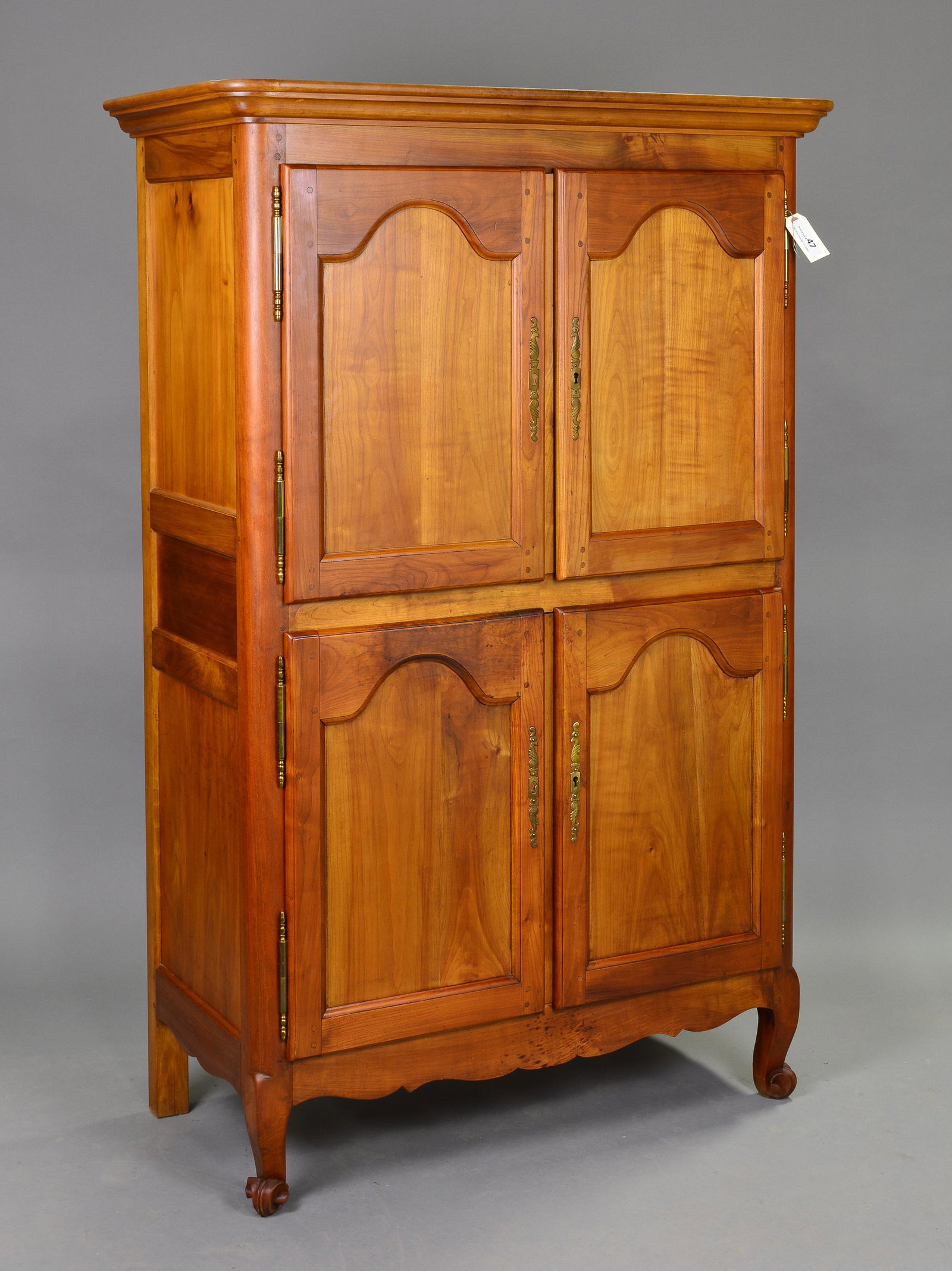 Louis XV Style 4 Door Cabinet With Open Back (1 of 2)