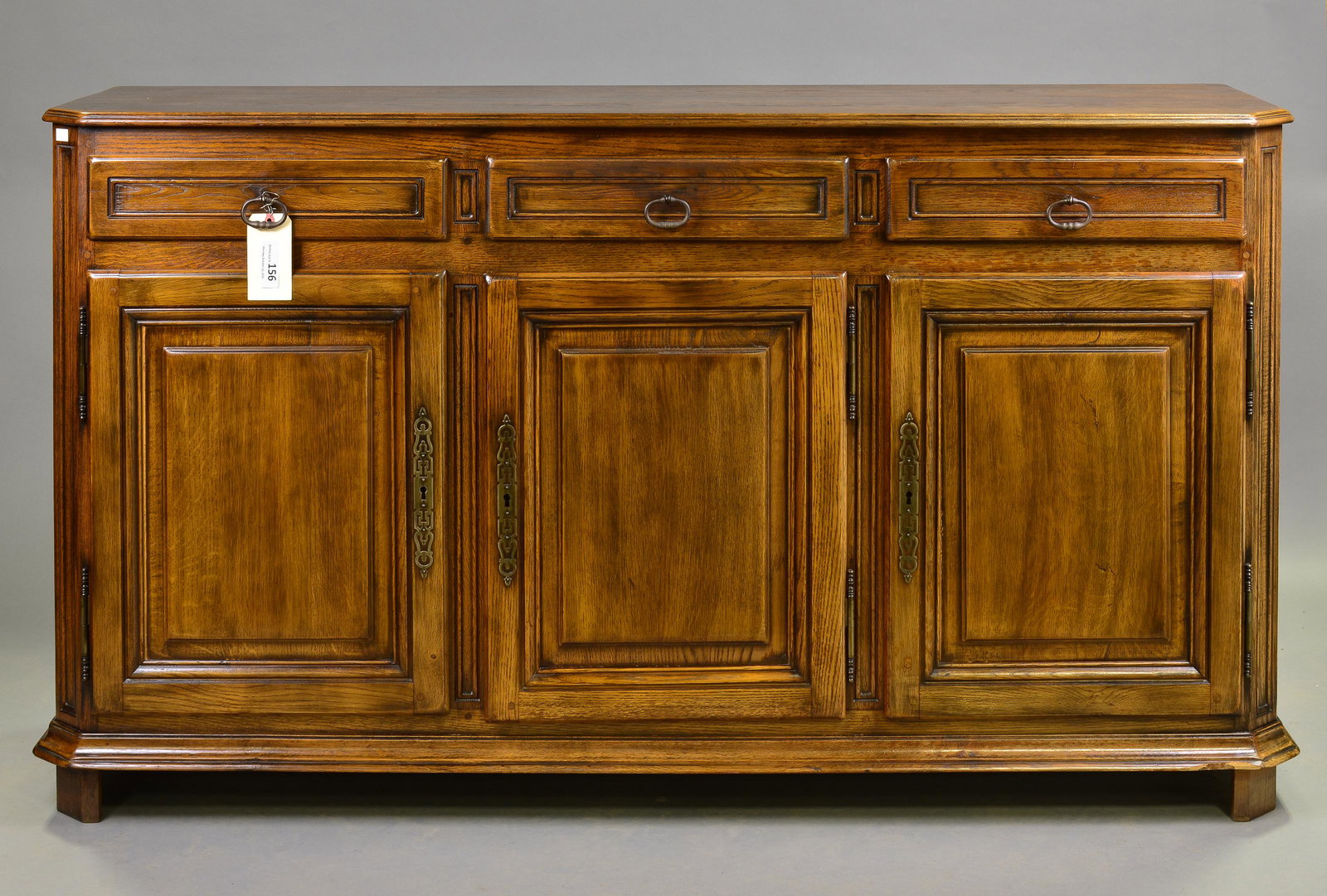 Louis Philippe Style Oak Server / Sideboard (1 of 9)