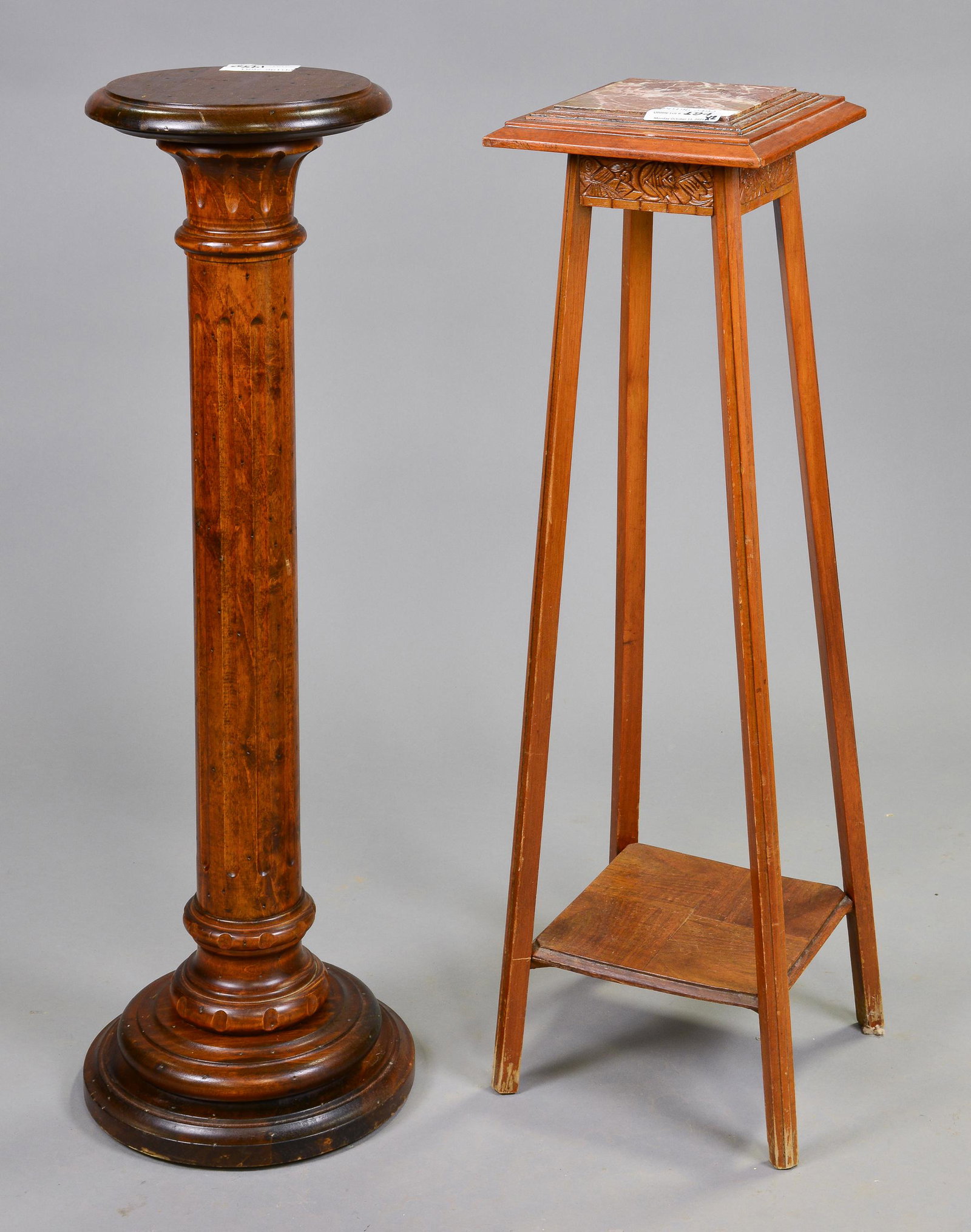 2 French Plant Stands / Pedestals (1 of 4)