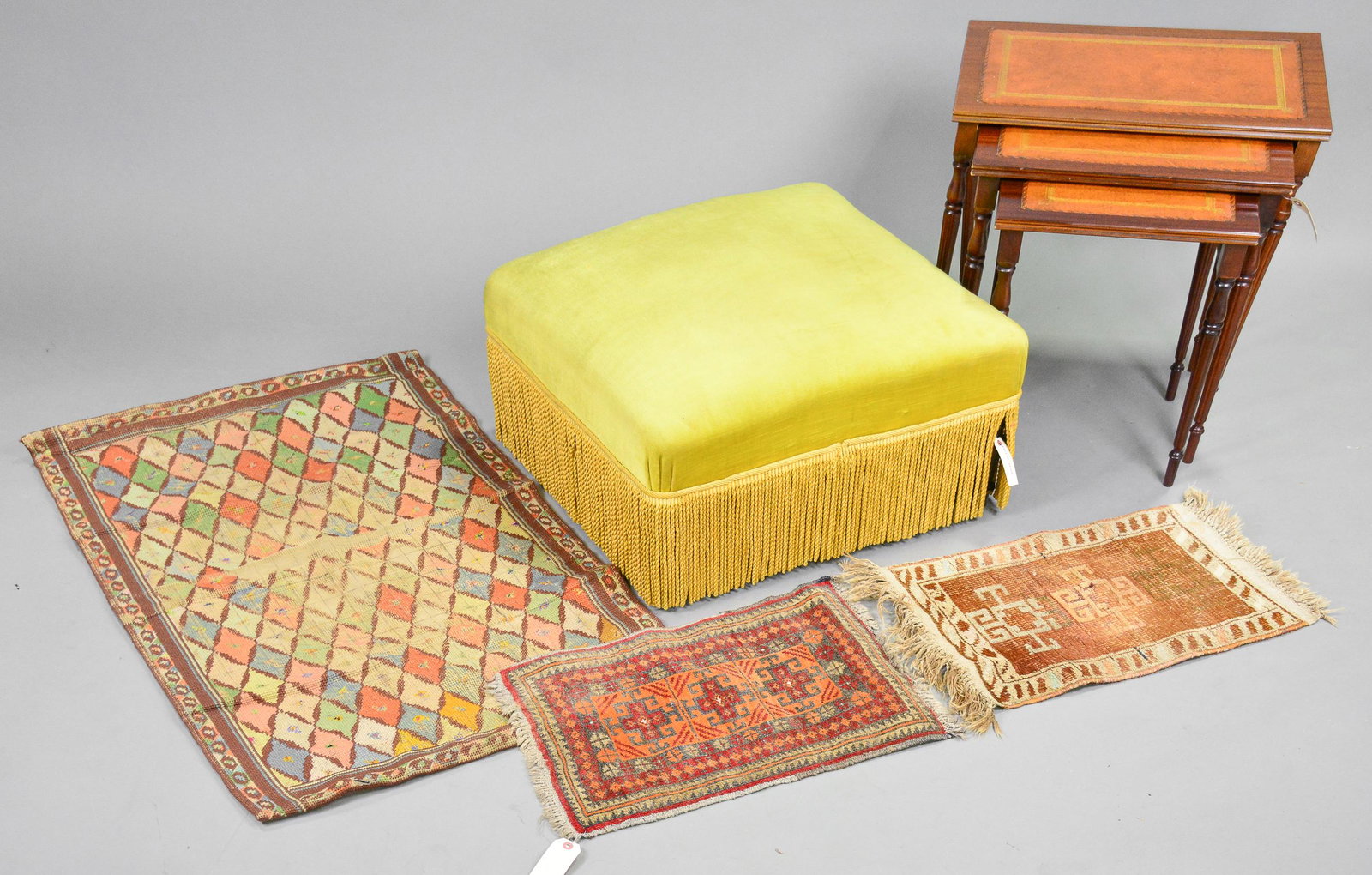 Nesting Tables, Ottoman & 3 Rugs (1 of 6)