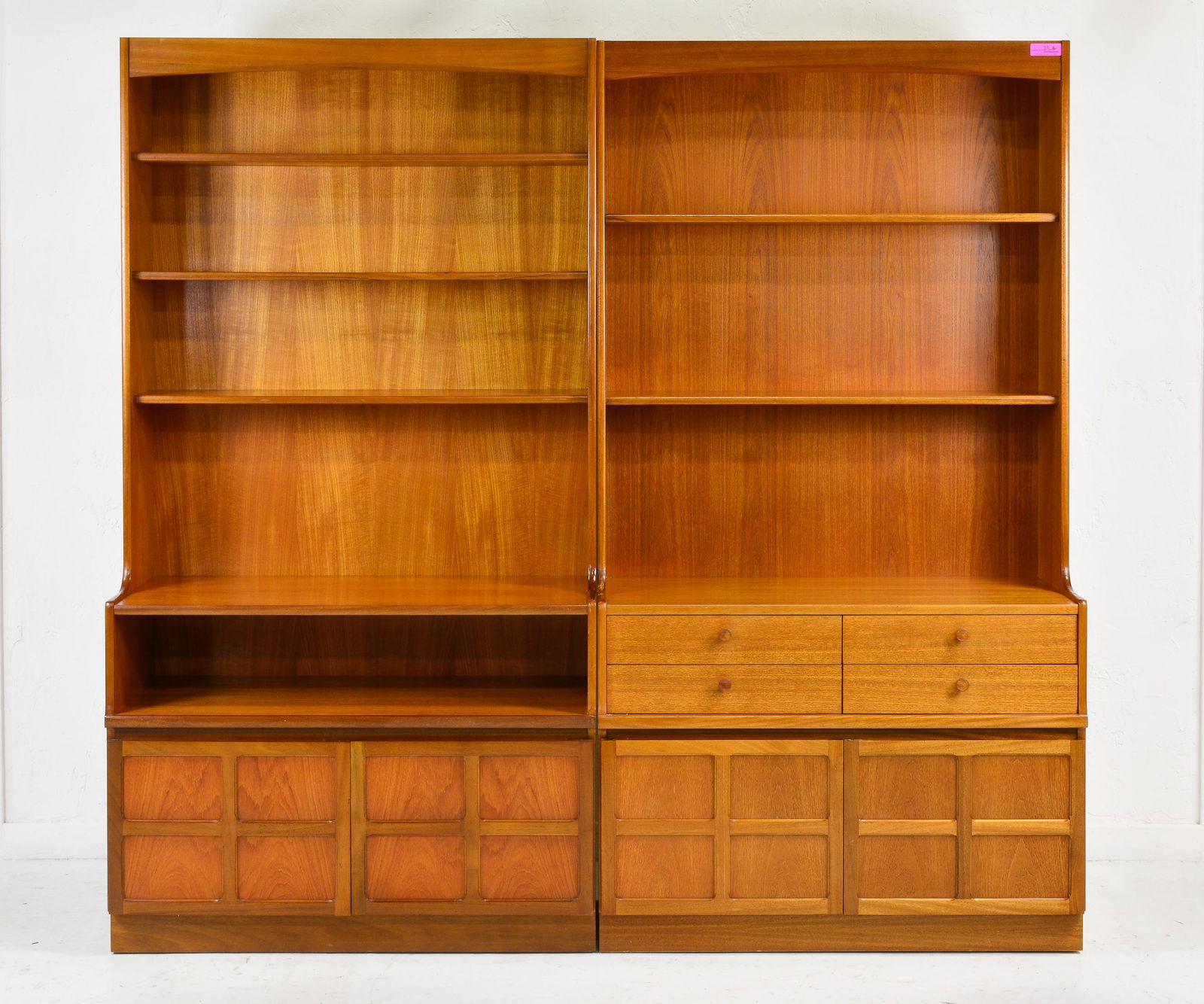 Pair of Mid Century Modern Bookcases - Parker Knoll #2 (1 of 9)