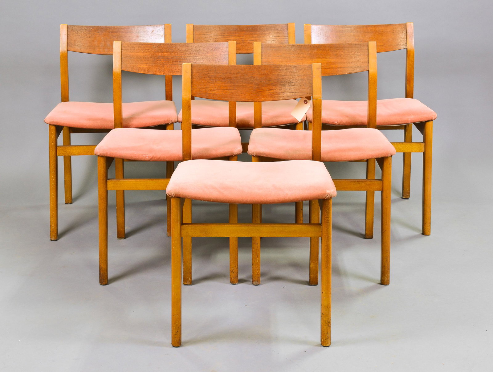 6 Mid Century Modern Teak Dining Chairs (1 of 3)