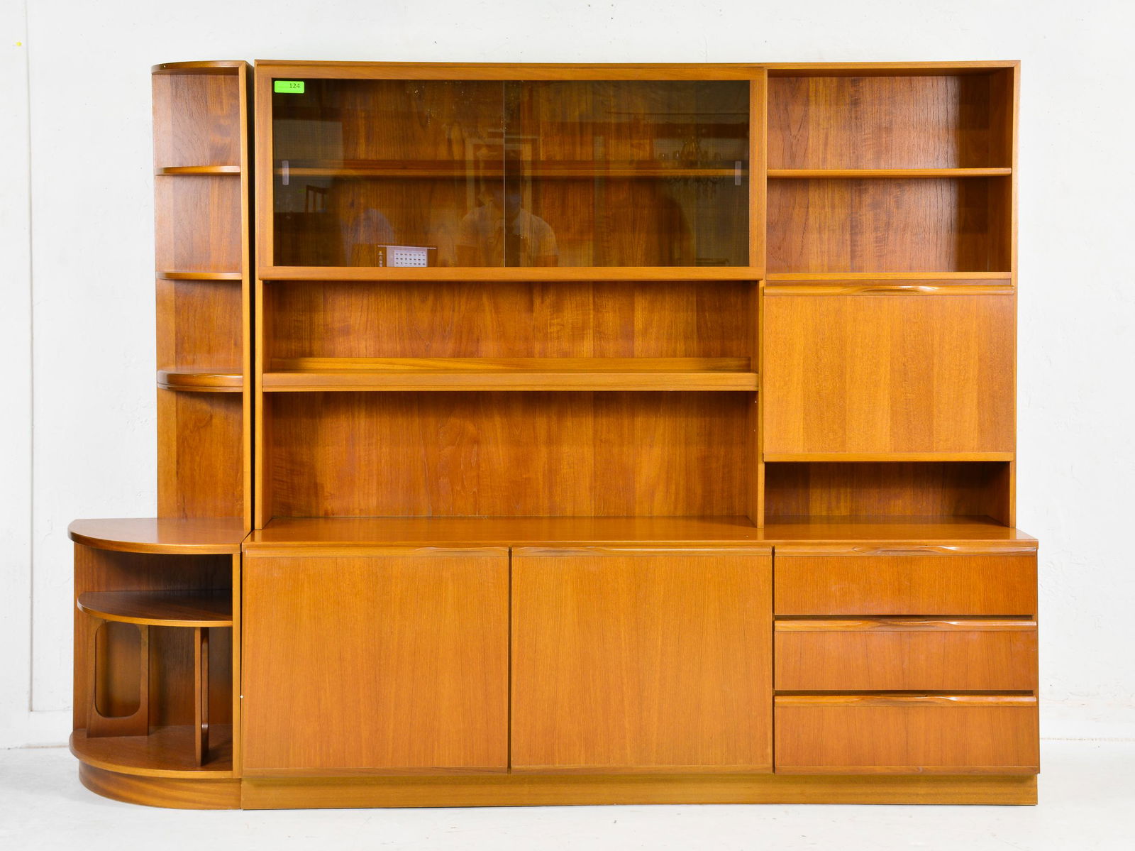3 Piece Mid Century Modern Wall Unit by McIntosh (1 of 7)