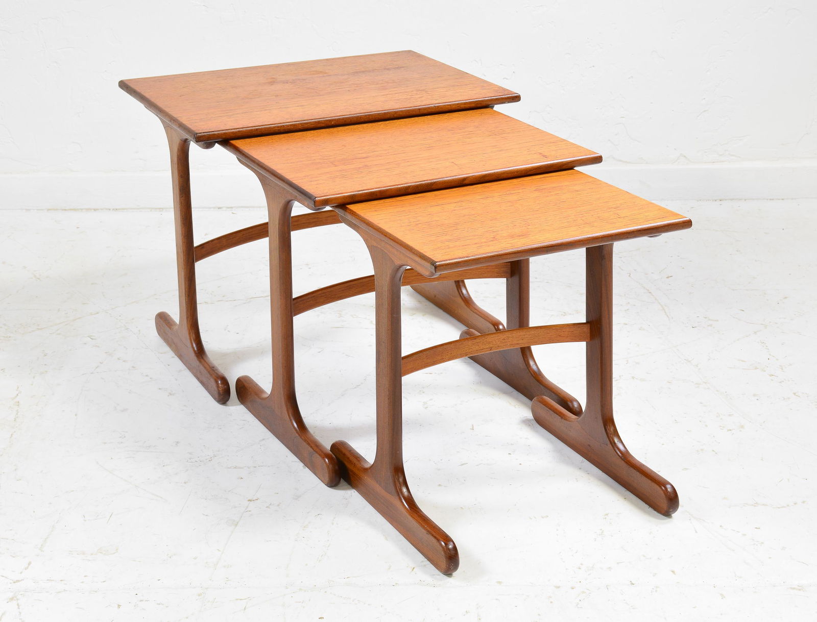 Mid Century Modern Teak Nesting Tables - Gplan (1 of 4)