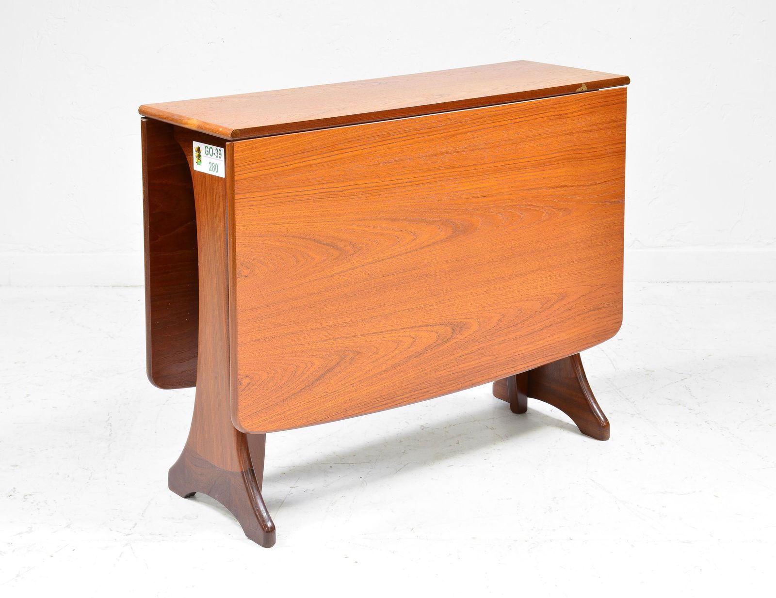 Mid Century Modern Drop Leaf Table #2 (1 of 4)