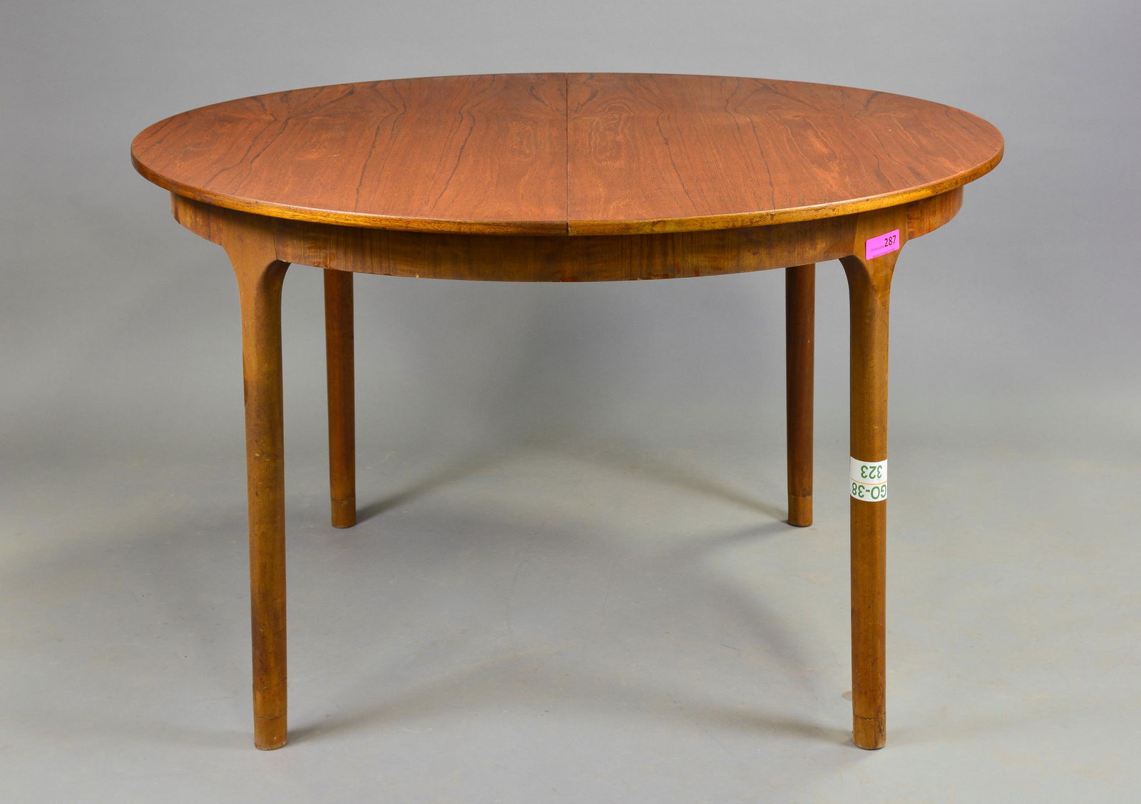 Round Mid Century Modern Dining Table - McIntosh (1 of 6)