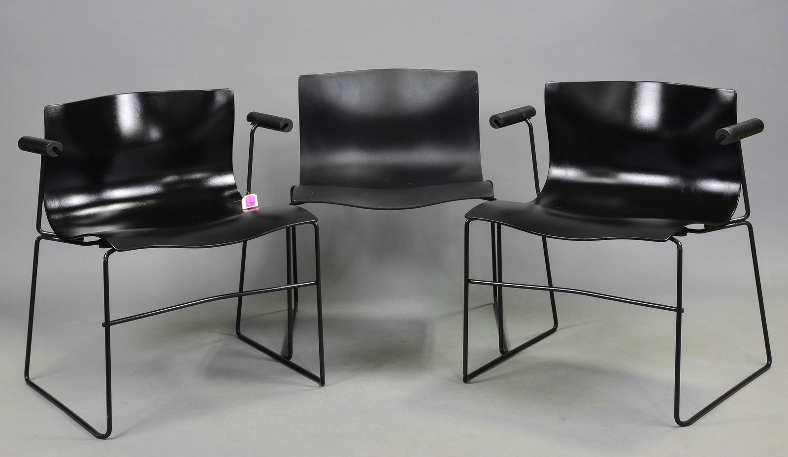 3 Modern Designer Knoll Handkerchief  Chairs (1 of 3)