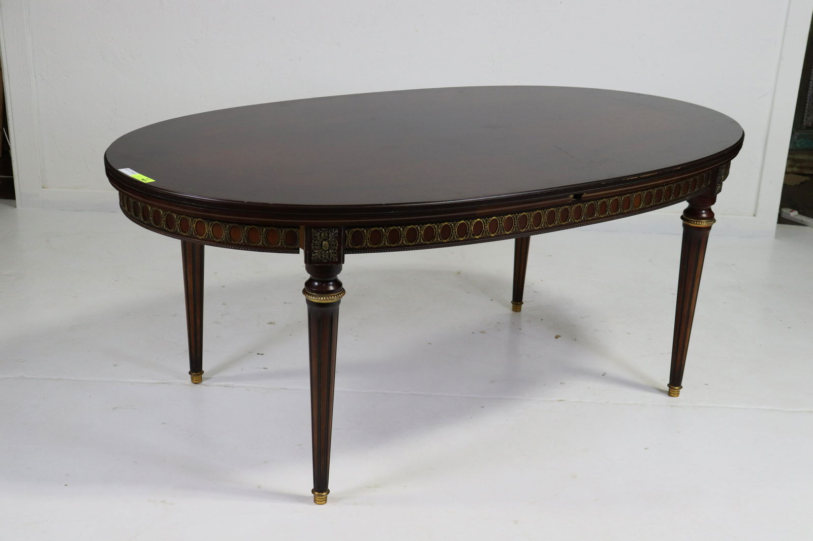 French Oval Louis XVI Style Dining Table (1 of 6)